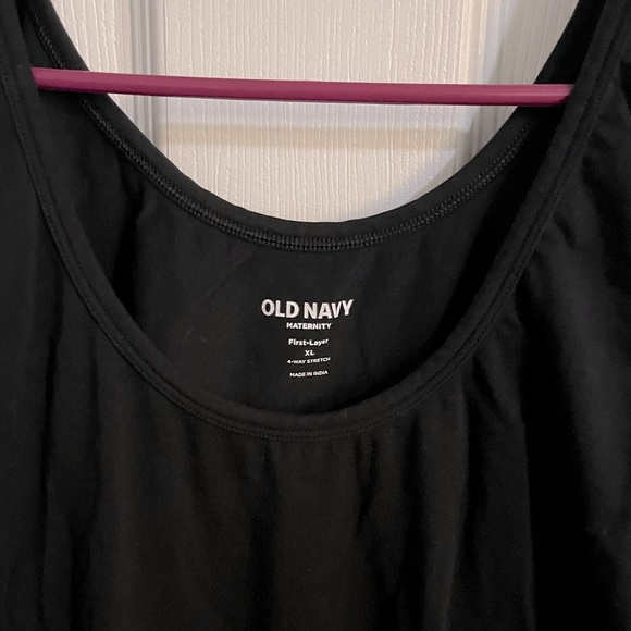 New Old Navy XL Maternity 4 Way Stretch Long Tank - Picture 2 of 4